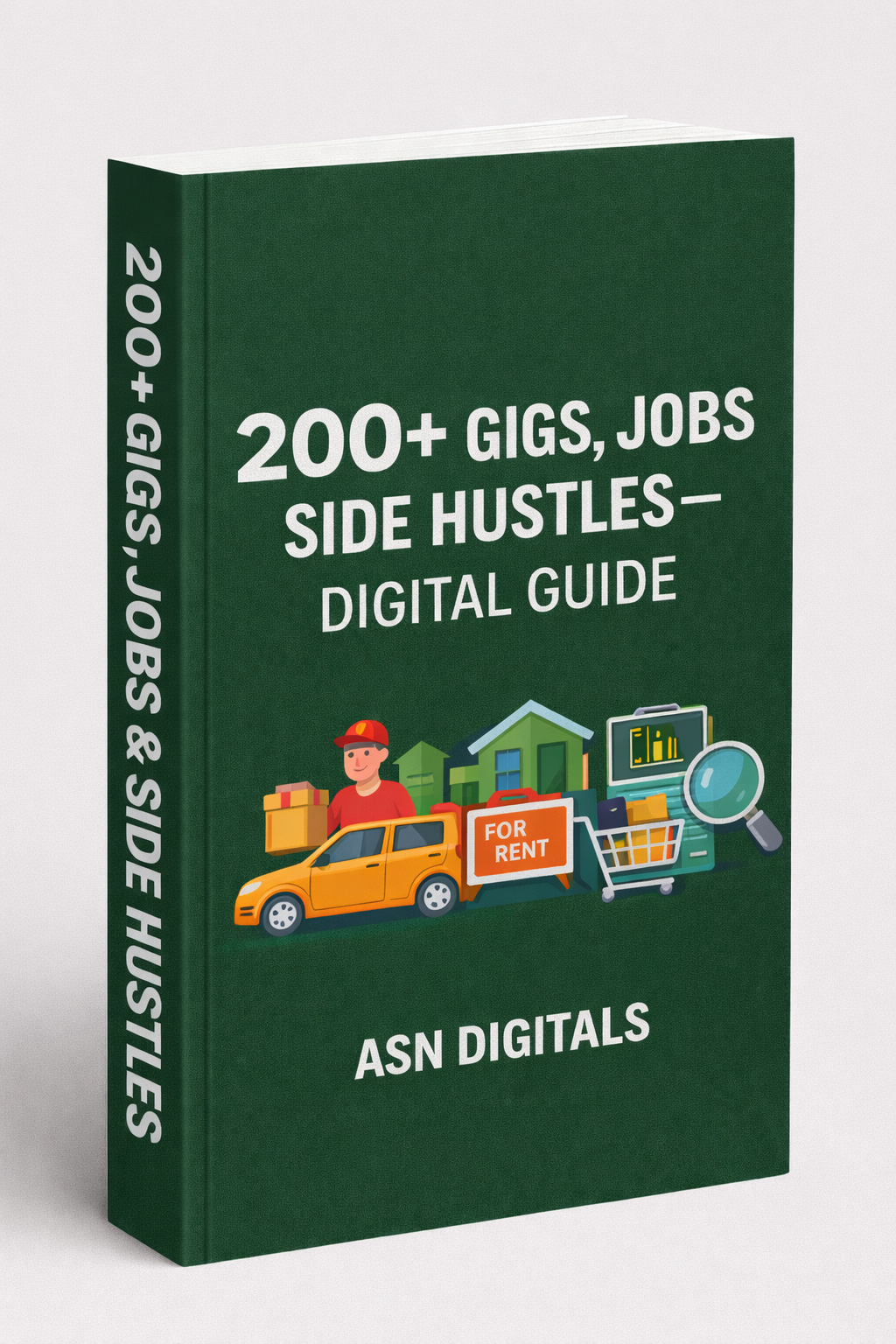 200+ Gigs, Jobs & Side Hustlers digital guide cover